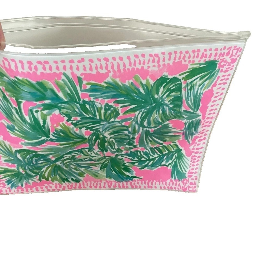 NWOT LILLY PULITZER SWIM SUIT PACKING ZIP UP BAG TRAVEL WATERPROOF BEACH POOL - Picture 6 of 6